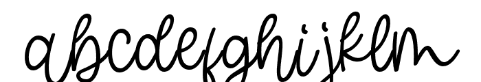 Magenta Script FD Script Font LOWERCASE