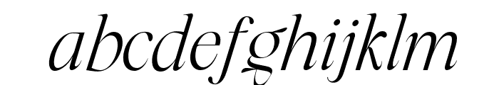 MagenthaAllure-Italic Font LOWERCASE