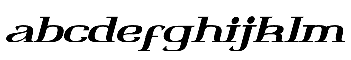 Magento-Italic Font LOWERCASE