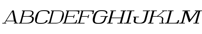 Magento-ThinItalic Font UPPERCASE