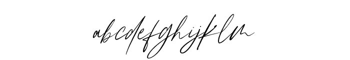 MagethinSignature Font LOWERCASE