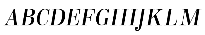 MagfirahItalic-Italic Font UPPERCASE