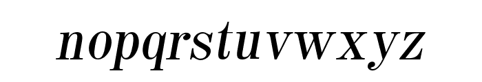 MagfirahItalic-Italic Font LOWERCASE