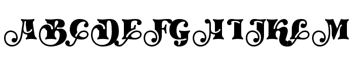 MaggiesLuck-Base Font UPPERCASE