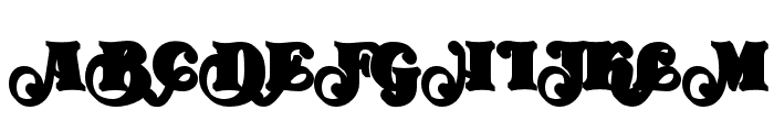 MaggiesLuck-Outside Font UPPERCASE