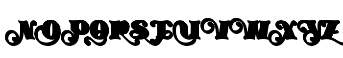 MaggiesLuck-Outside Font UPPERCASE