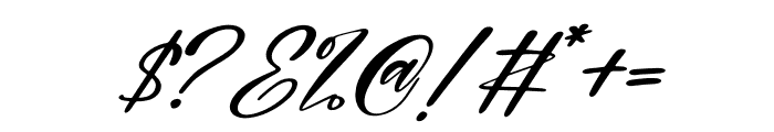 Maghdela Italic Font OTHER CHARS