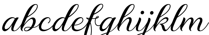 Maghfirah Font LOWERCASE