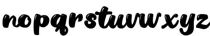 Magic Bubble Font LOWERCASE