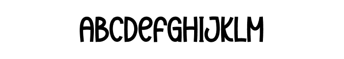 Magic Comic Font LOWERCASE