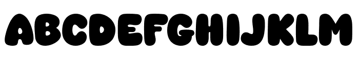 Magic Friends Font UPPERCASE