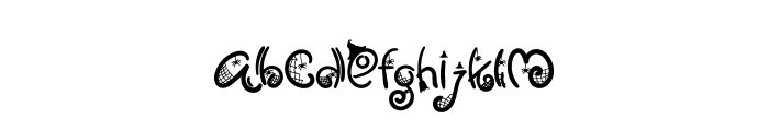 Magic Hallowen Font LOWERCASE