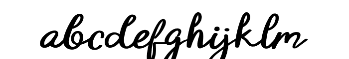 Magic In Holiday Font LOWERCASE