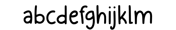 Magic Kiddo Font LOWERCASE