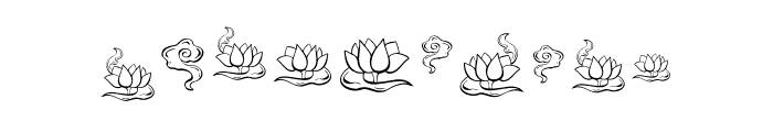 Magic Lotus Font OTHER CHARS