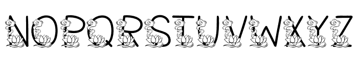 Magic Lotus Font LOWERCASE