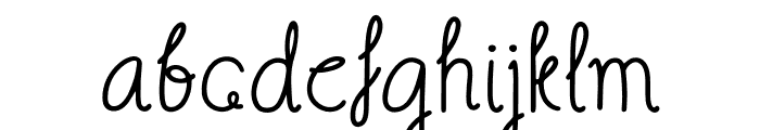 Magic Lullaby Font LOWERCASE