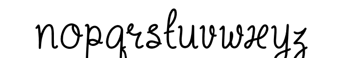 Magic Lullaby Font LOWERCASE