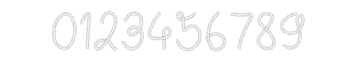Magic Rope Font OTHER CHARS