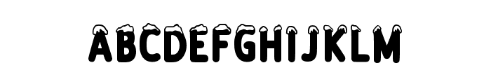 Magic Snowy Regular Font LOWERCASE