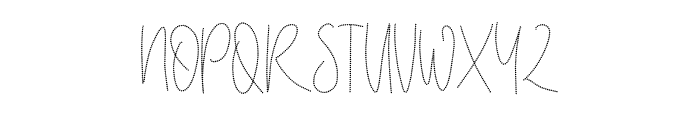 Magic Stitch Regular Font UPPERCASE