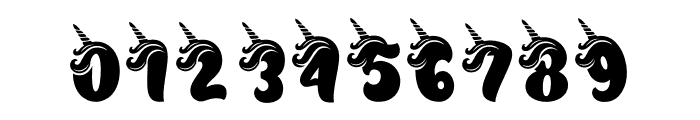Magic Unicorn Font OTHER CHARS