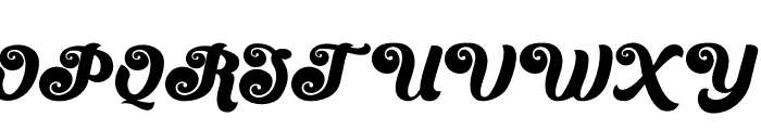 Magic Whip Font UPPERCASE