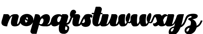 Magic Whip Font LOWERCASE