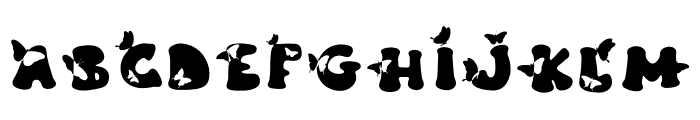 MagicButterfly Font LOWERCASE