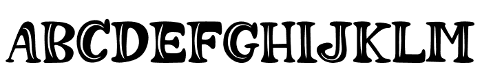 MagicCharmOver Font UPPERCASE