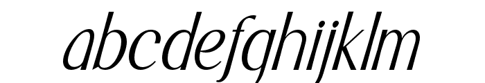 MagicGrowing-Italic Font LOWERCASE