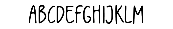 MagicRainbow-Regular Font UPPERCASE