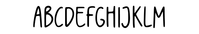 MagicRainbow-Regular Font LOWERCASE