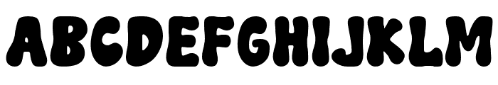 MagicRetro-Regular Font LOWERCASE