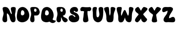 MagicRetro-Regular Font LOWERCASE