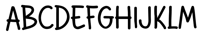 MagicShowRegular Font UPPERCASE