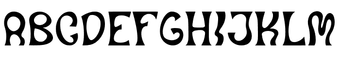 MagicTimeRegular Font LOWERCASE