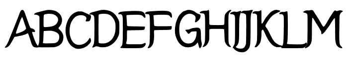 Magic_Script Font UPPERCASE