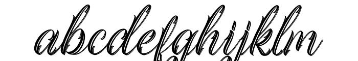 Magical Darkness Font LOWERCASE