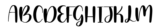Magical Feather Font UPPERCASE