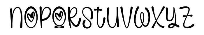 Magical Love Font LOWERCASE