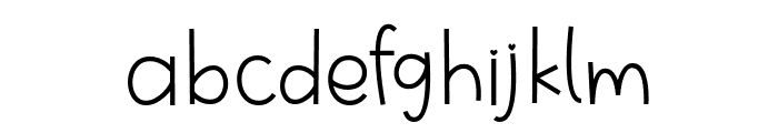 Magical Lovely Font LOWERCASE