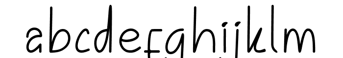 Magical Milky Font LOWERCASE