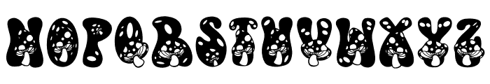 Magical Mushrooms Font LOWERCASE