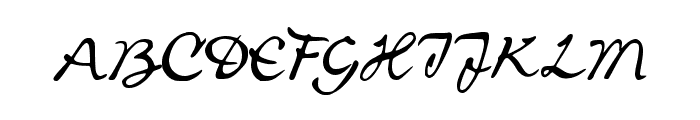 Magical Regular Font UPPERCASE