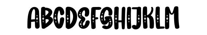 Magical Shopia Font LOWERCASE
