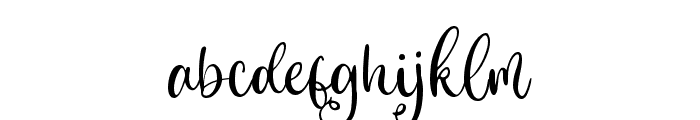 Magical Spring Font LOWERCASE