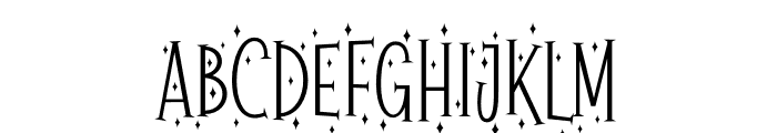 Magical Star Font UPPERCASE