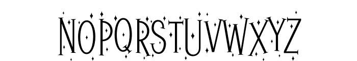 Magical Star Font UPPERCASE