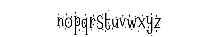 Magical Star Font LOWERCASE